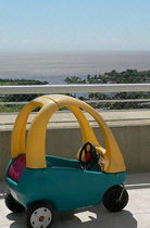 Child security for window and balcony.