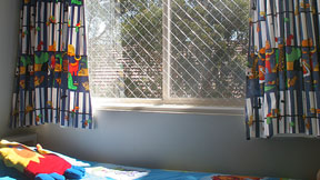 Zaščitna mreža za otroke.